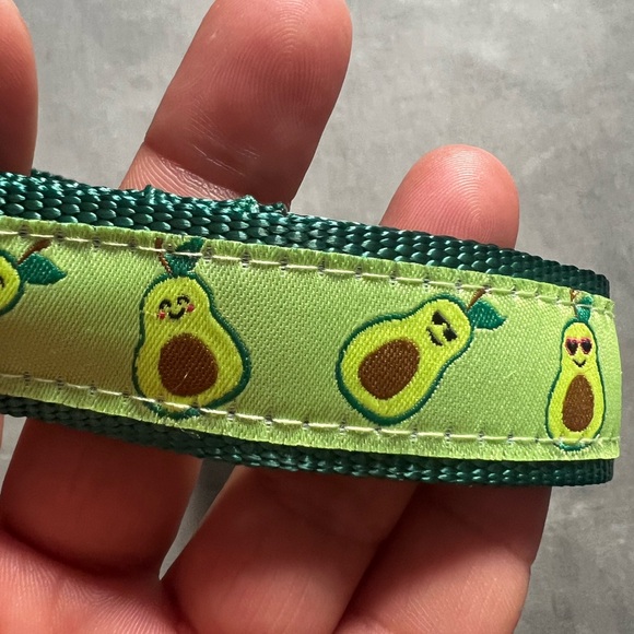 Avocado Green Dog Collar - Picture 2 of 6